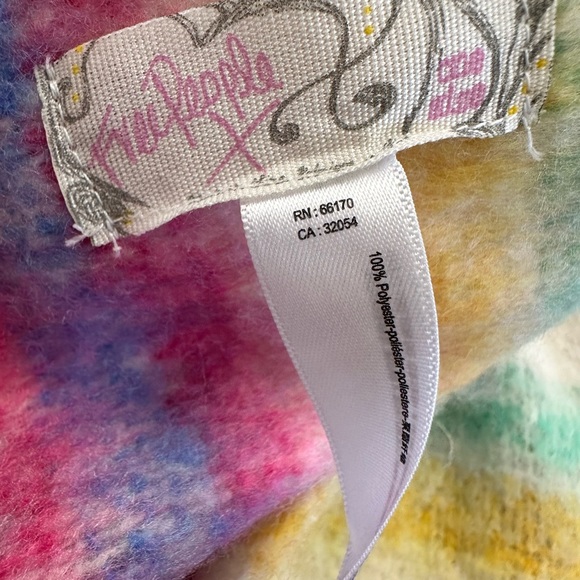 NWT! FREE PEOPLE BOHO FRINGE THROW - Picture 4 of 9